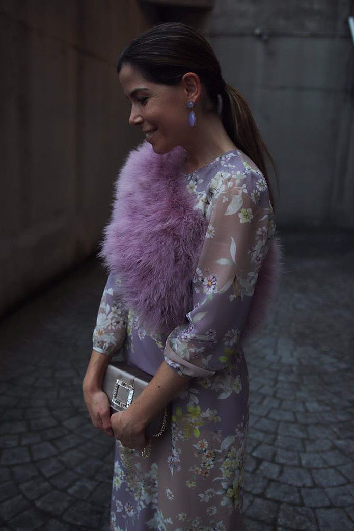 Vestido Limoges midi OUTLET